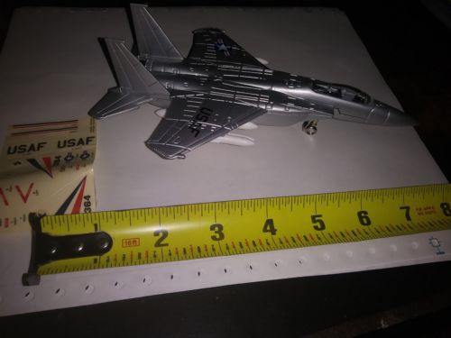 ERTL FORCE ONE USAF F-15 1989-93 MLC  WITH ORIGINAL REPLACEMENT SHEET