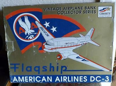 Spec Cast 1936 American Airlines DC-3 Flagship Die-Cast  Bank 1994 IOB Ltd Ed