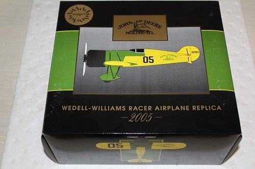 2005 John Deere EAA 1 of 400 Airplane Wedell Williams Racer Replica Stock #43004
