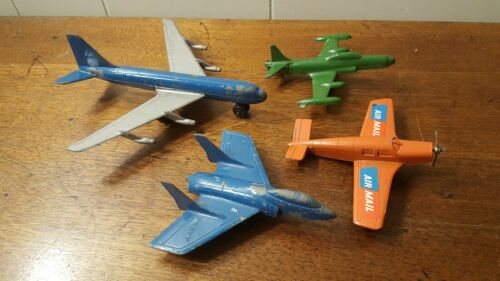 1950s60s  LOT OF ( 4 ) DIE-CAST TOY AIRPLANES TOOTSIETOY