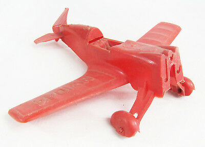 Vintage Semi-Soft Processed Plastic NR1044 Prop Propeller Plane