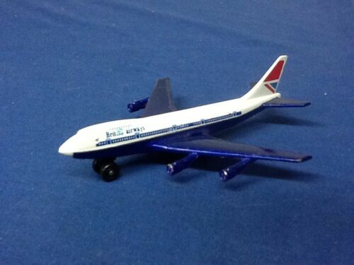 1973 Matchbox SB 10 Boeing 747 Lesney England Blue White