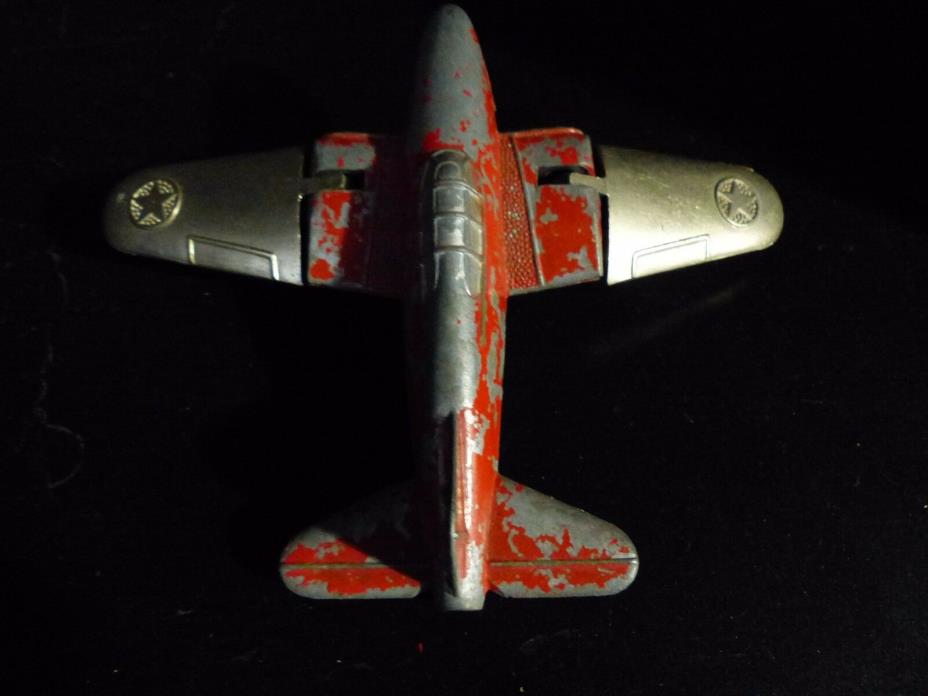 Vintage Hubley Kiddie toy Metal Plane 430