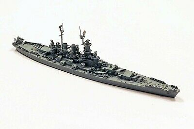 Neptun 1302 US Battleship North Carolina 1/1250 Scale Model Ship