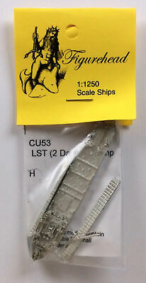 Figurehead CU53 US Landing Craft LST 2 Davit 1/1250 Scale Metal Model Ship Kit