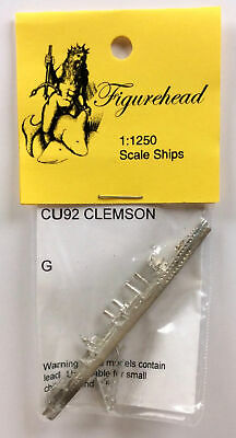 Figurehead CU92 US Destroyer Clemson 1/1250 Scale Metal Model Ship Kit