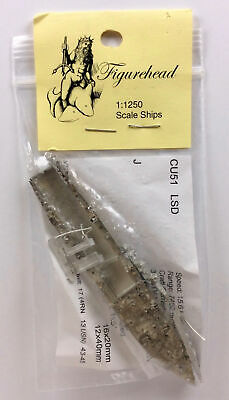 Figurehead CU51 US Landing Ship LSD 1/1250 Scale Metal Model Ship Kit