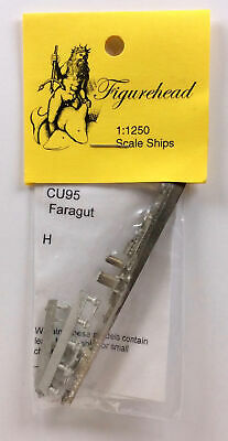 Figurehead CU95 US Destroyer Faragut 1/1250 Scale Metal Model Ship Kit