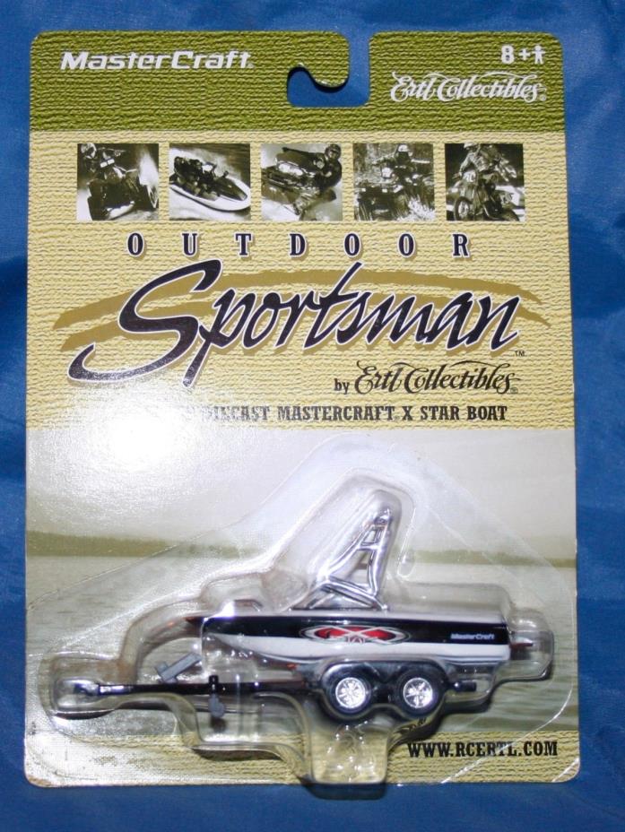 Ertl Collectibles Sportsman Mastercraft X Star Boat With Trailer 1/64th Scale