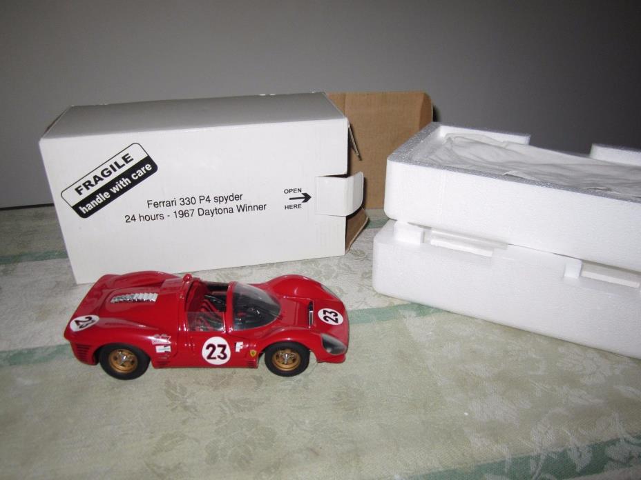 Danbury Mint / jouef  Ferrari 330 P4 spyder 24 hours 1967 Daytona Winner