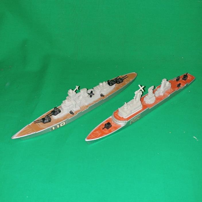 VINTAGE 1976 Matchbox SEA KINGS K-303 battleship K-301/305 Frigate/Subchaser