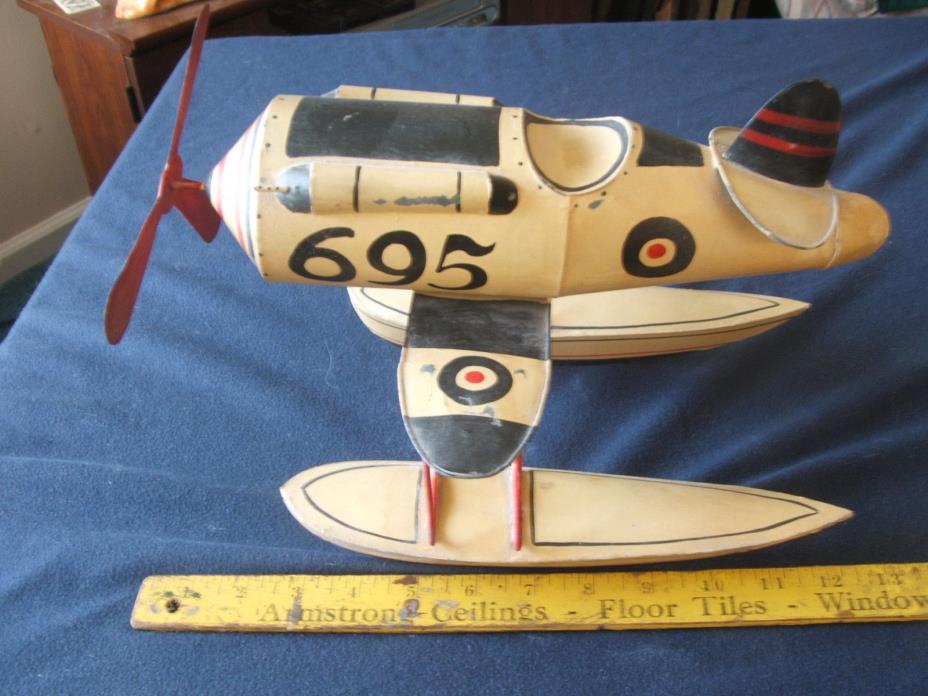TOY  Seaplane  Vintage  Toy