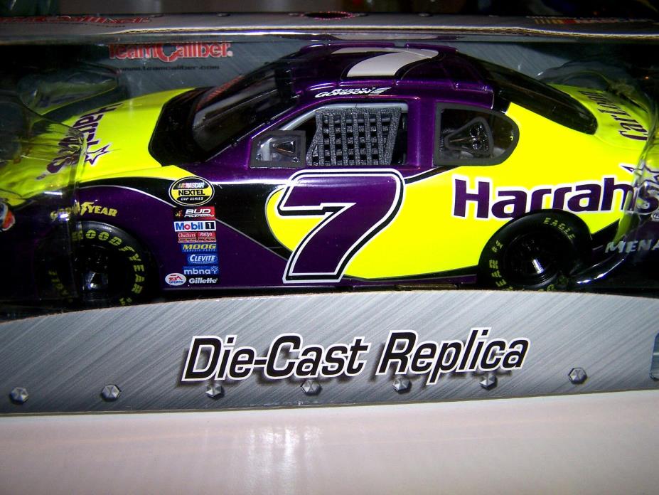 Robby Gordon 1/24 Harrah's Team Caliber Nascar Diecast