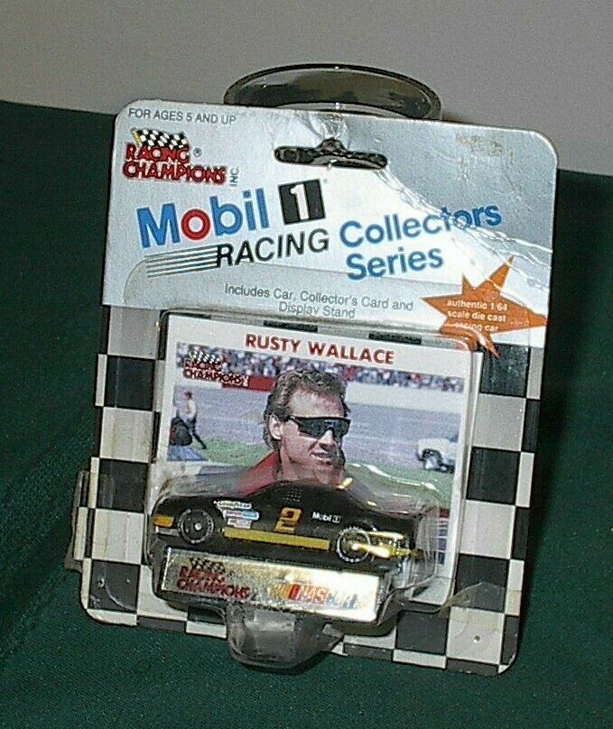 1991 Rusty Wallace #2 Racing Champions 1/64 DieCast Pontiac NASCAR Race Car