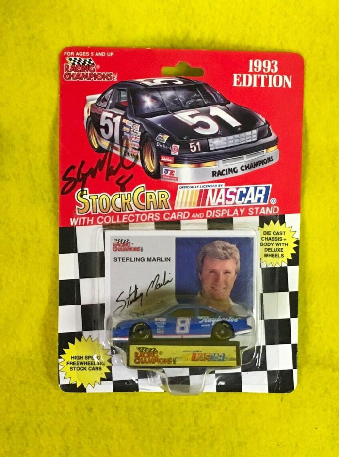 Racing Champions Sterling Marlin # 8 Raybestos 1:64 Die Cast Car - Autographed