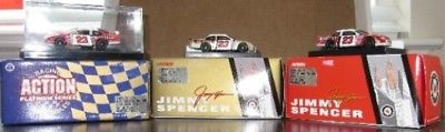 1998 1999 Action Jimmy Spencer Winston Ford 1/64 3-car Lot