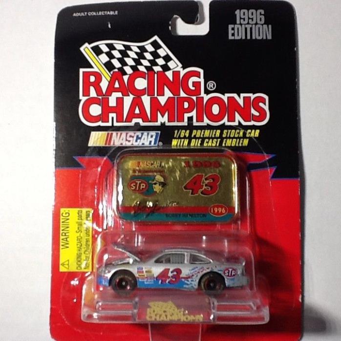 1996 Racing Champions Richard Petty / Bobby Hamilton #43 1/64 w/ open hood