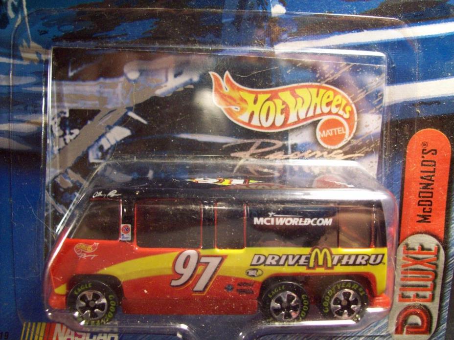 HOT WHEELS 2000 #97 McDONALD'S DRIVE THRU RV SERIES 1 of 4 HOTWHEELS NASCAR HW