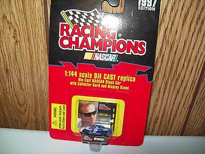 RUSTY WALLACE #2  1:144 SCALE NASCAR 1997 NASCAR CAR,STAND,CARD 1/144