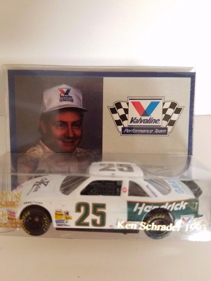 Ken Schrader #25 1993 1/64 Action Racing Collectibles with Card