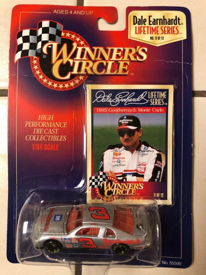 Kenner Winner's Circle Dale Earnhardt Lifetime Series #3 of 12 1995 Goodwrench
