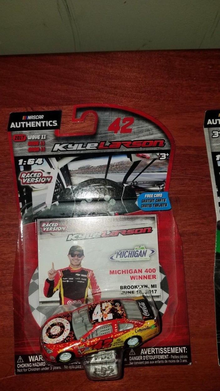 Kyle Larson 2017 NASCAR Authentics Target Michigan win 1:64 diecast