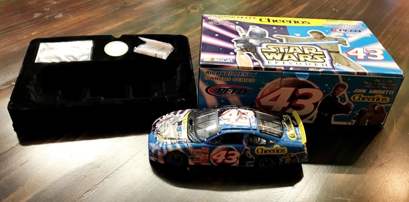 SIGNED by Richard Petty, John Andretti and Star Wars actor Temuera Morrison