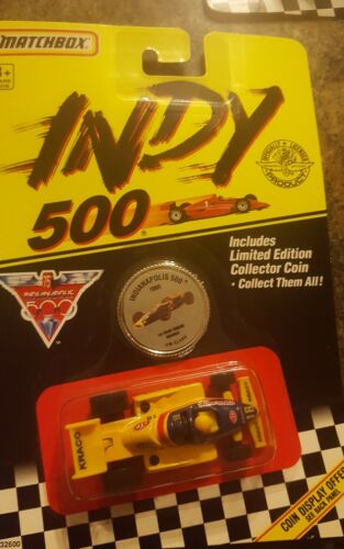 Matchbox Indy 500 Winner of Race 1965 Coin Collectable NEW on Card Free Shipping