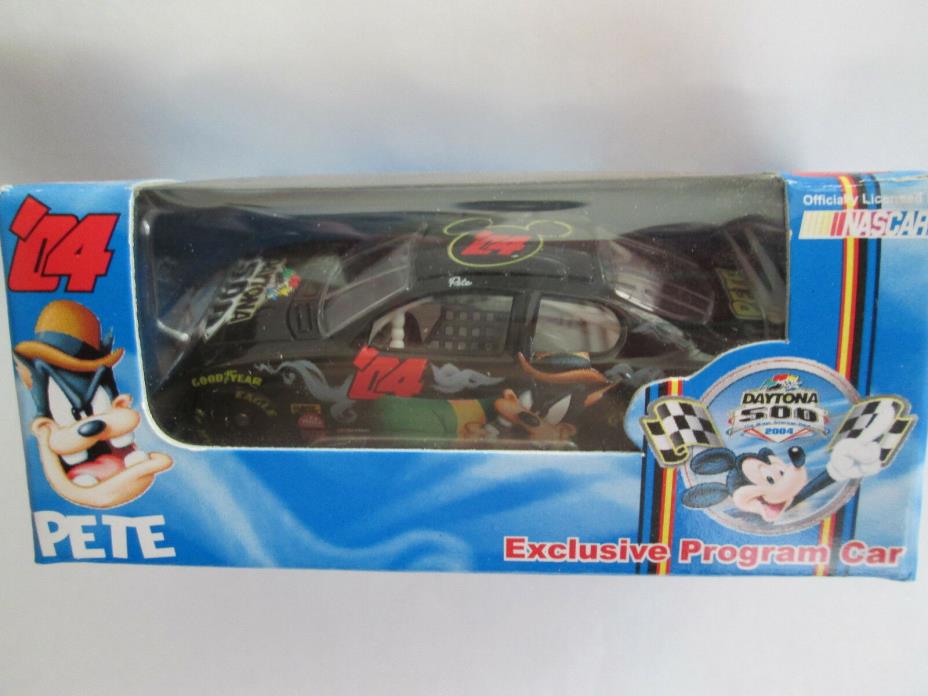 2004 Daytona 500 Promo Car Disney Pete 1/64 Scale Die Cast Monte Carlo