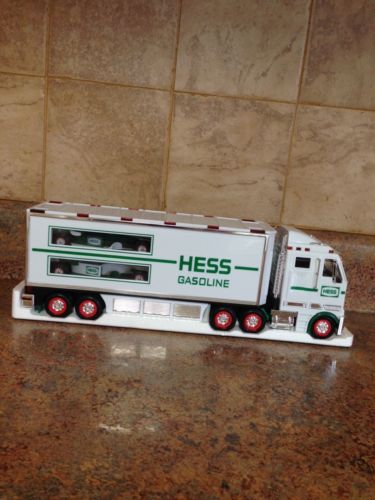 HESS TRUCKS TOY TRUCK AND RACECARS 2003