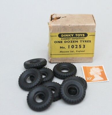 Dinky Toys No. 10253 Original Supertoys Tyres x8 and Box..!!