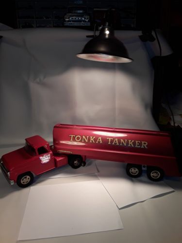 Vintage 1960 tonka tanker semi truck