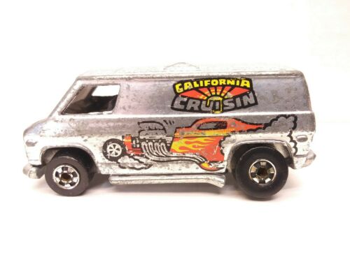 Vintage 1974 Hot Wheels California Cruisin Van silver