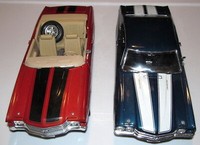 2x Welly & Maisto 1970 & 1972 Chevrolet Chevelle SS 454s Spares/Repair/Diorama