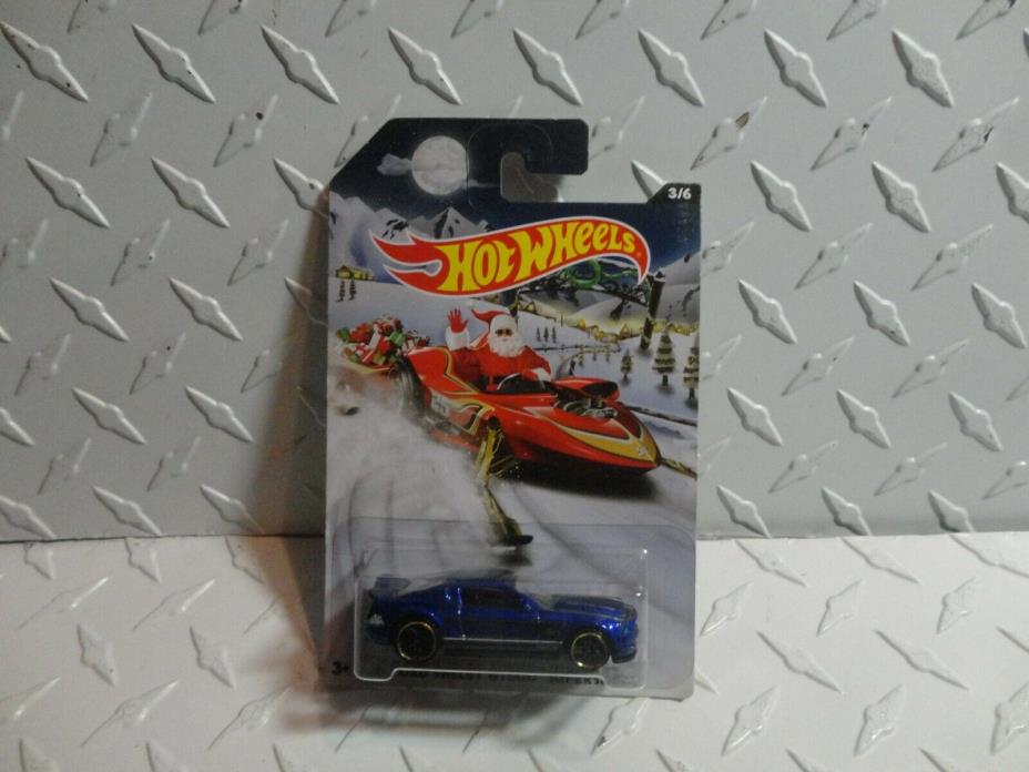 Hot Wheels Holiday Hot Rods Blue '10 Ford Shelby GT500 Supersnake