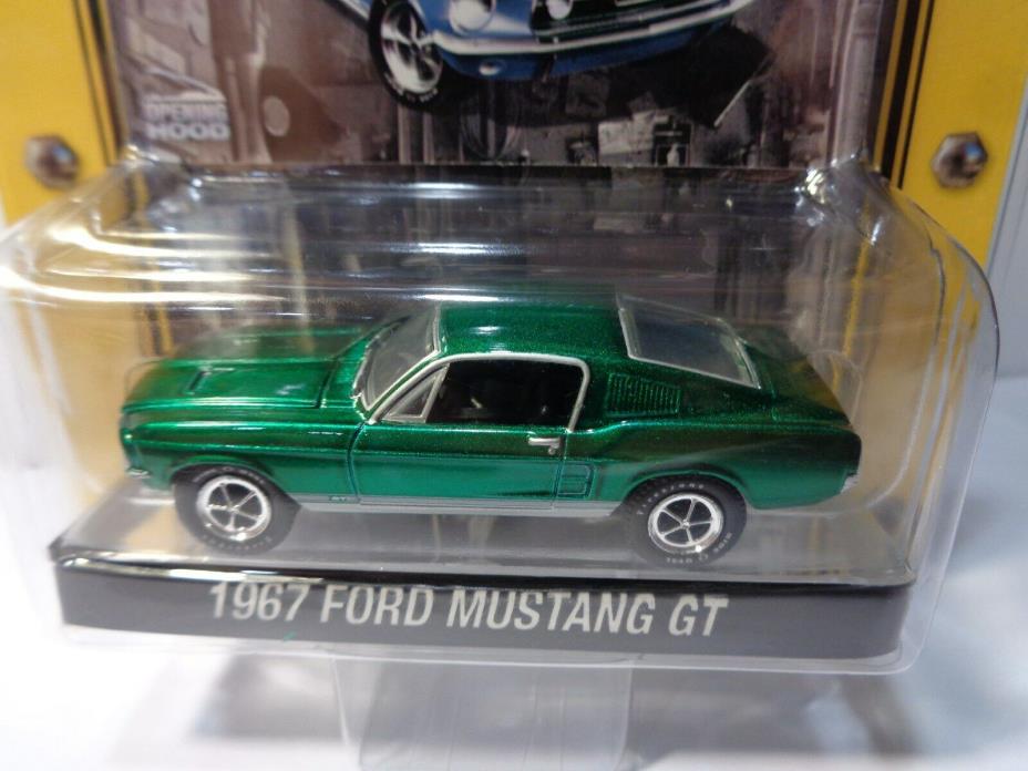 2007 GREENLIGHT 1967 FORD Mustang GT Green Machine Super Rare Chase 1:64