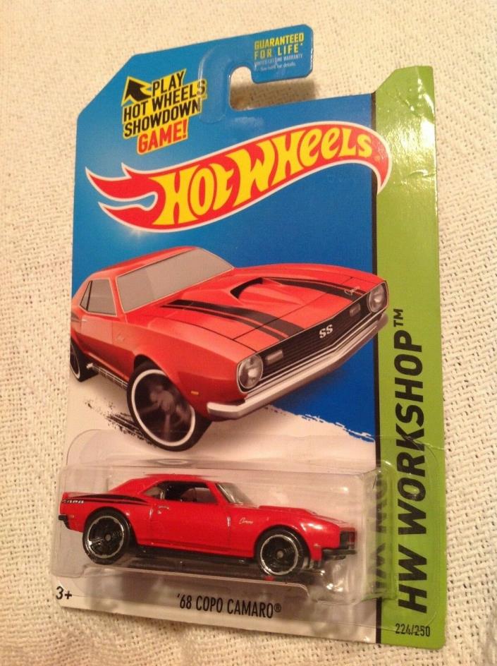 HOT WHEELS  WORKSHOP COPO CAMARO - BFG66-29858-6 @2013 - NEW