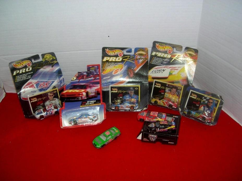 Lot of 8 Pro Racing Cars 1:64  Scale Die-Cast ..Most unopened Package,