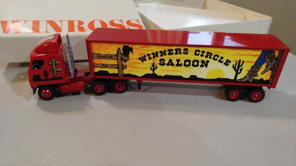 Winross Truck Diecast WINNERS CIRCLE SALOON Grantville PA Bar Special Custom