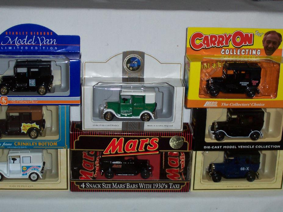 8pc LLEDO DAYS GONE LP47 1933 AUSTIN TAXI