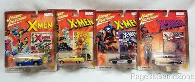 Lot Of 4 Johnny Lightning Marvel X-Men Die-Cast