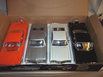 1967 Chevy Impala SS Sound System Die Cast Jada 1:24 Scale - SILVER 1 Car D024