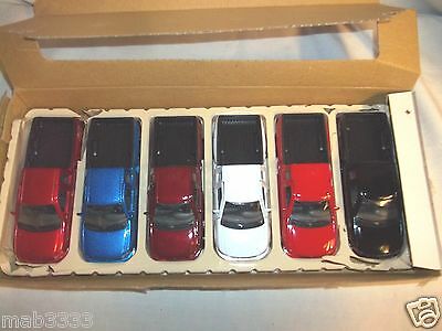 1999 FORD F-150 FLARESIDE SUPERCAB, Display Box of Six (6) Trucks by WELLY1/32