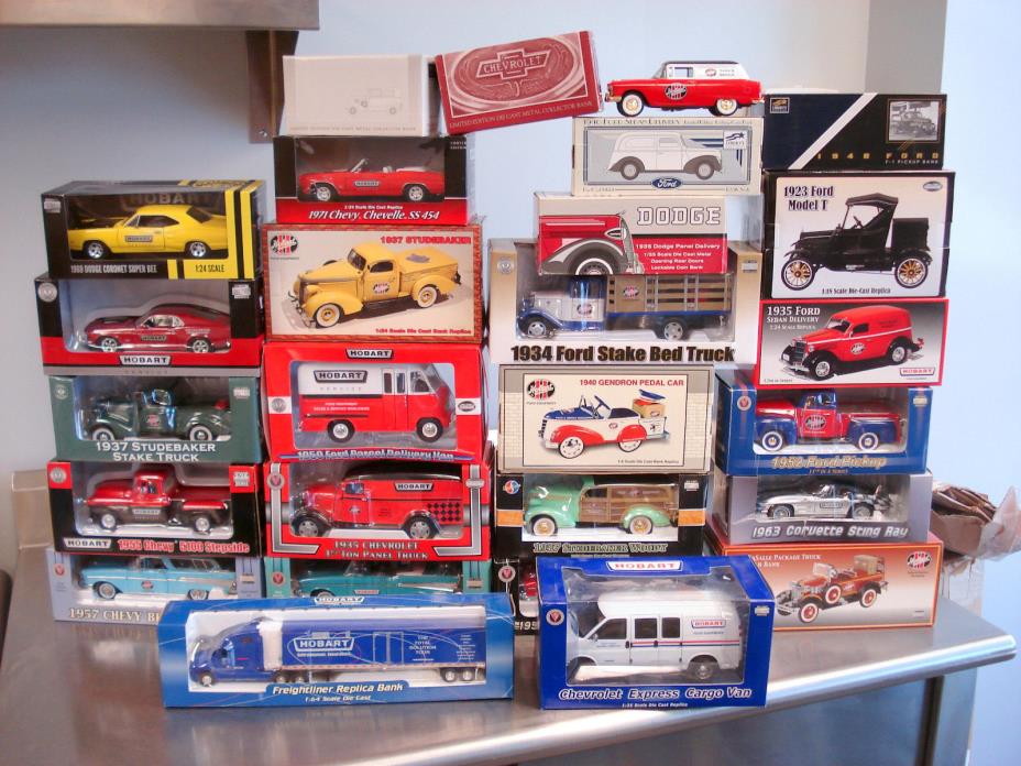 HOBART FOOD EQUIPMENT CORP COMPLETE SERIES OF TRUCKS VANS CARS FROM 1995 TO 2016