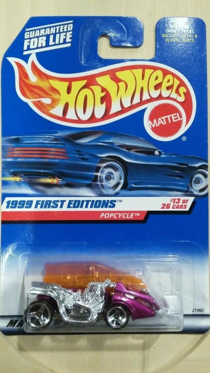 HOT WHEELS #913 Popcycle 1999 First Editions 13/26 Unopened Free Shipping