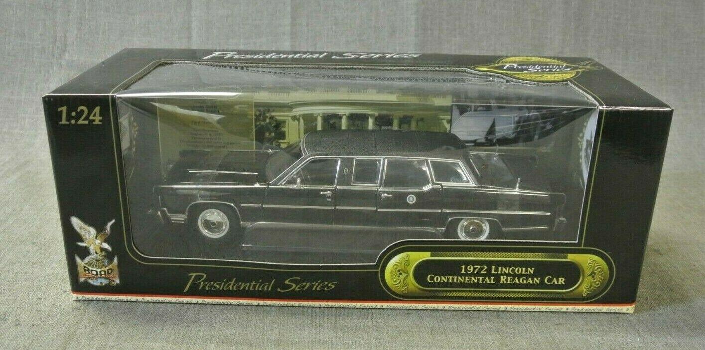 ROAD SIGNATURE 1:24 SCALE 1972 LINCOLN CONTINENTAL REAGAN CAR (246388-4 MTN)