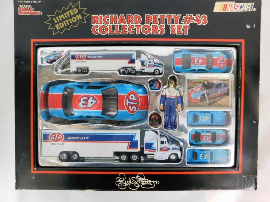 Nascar Racing Champions Richard Petty #43 Collectors Set - Limited Edition
