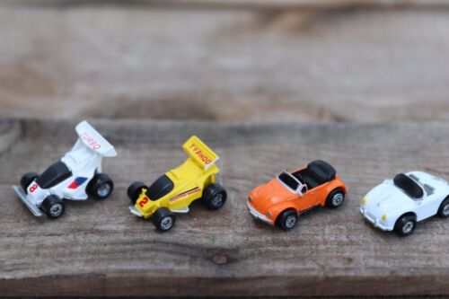 Vintage Galoob Micro Machines Turbo Race Cars VW Lot 4 1980’s Collectable Toys