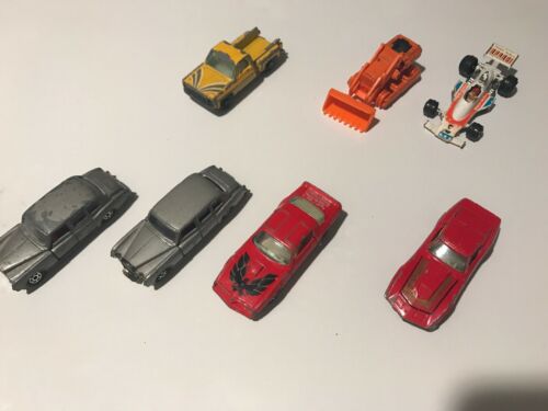 Yatming Lot 7 Cars vintage 70s
