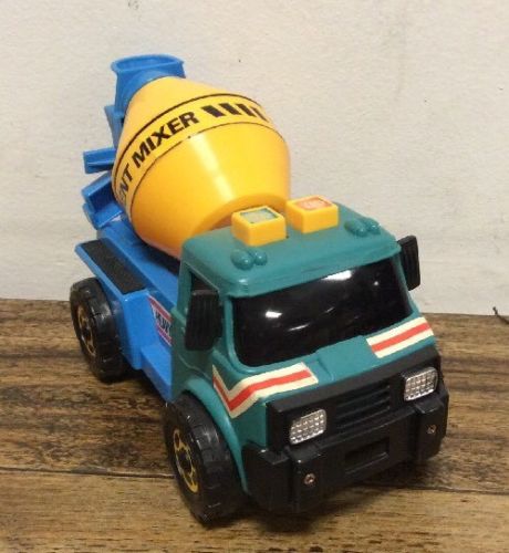 Action Toys Heavy Duty Cement Mixer Truck- Vintage Toy